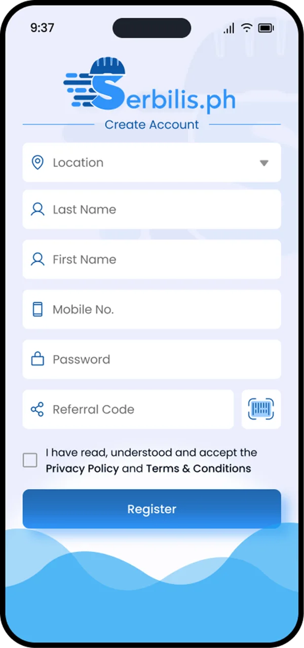 Creating a Serbilis account